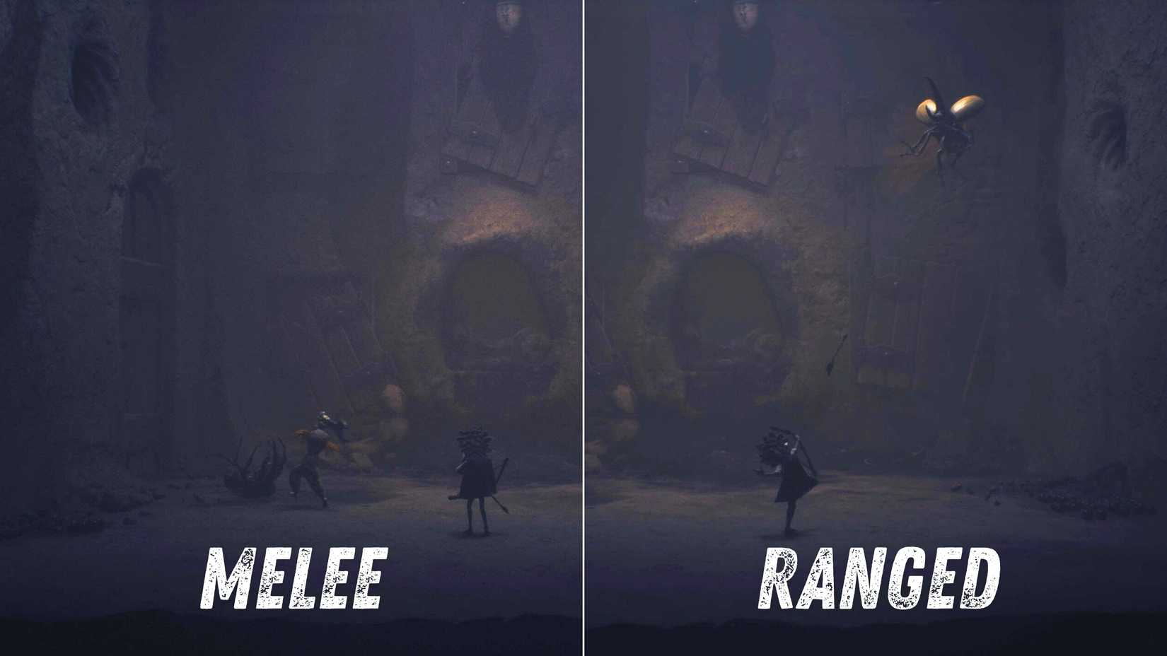 Low and Alone Combat Little Nightmares 3