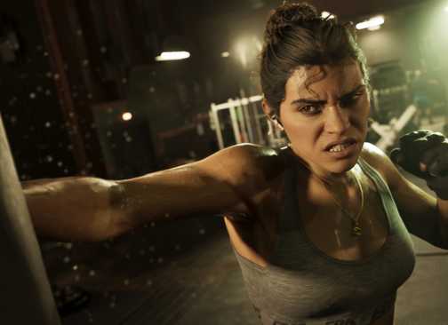 Lucia boxing in Grand Theft Auto 6