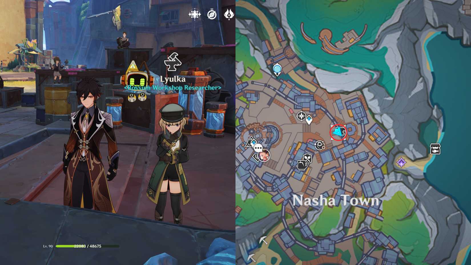 lyulka location in genshin impact