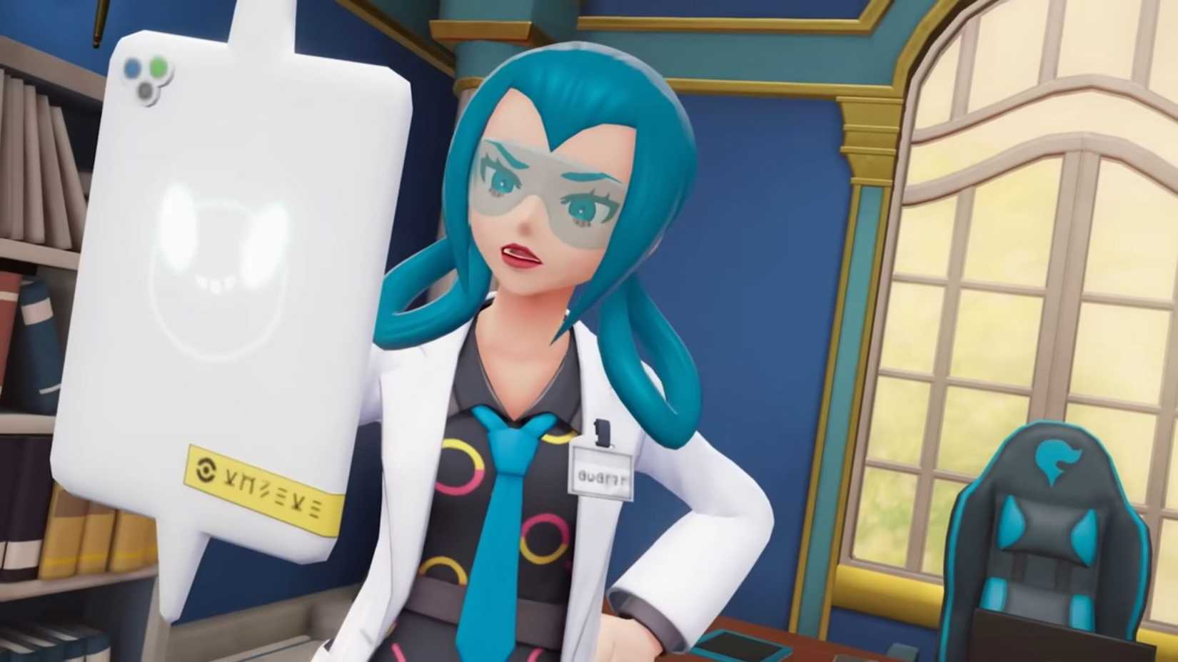 Mable in the Pokemon Research Lab - Pokemon Legends Z-A