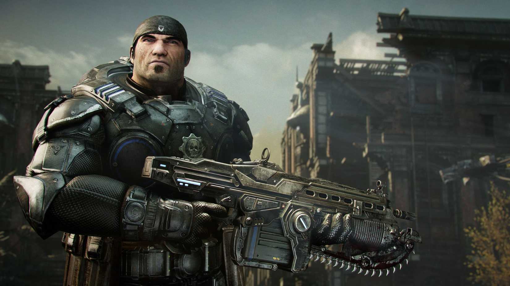 Marcus Fenix in Gears Of War Reloaded.