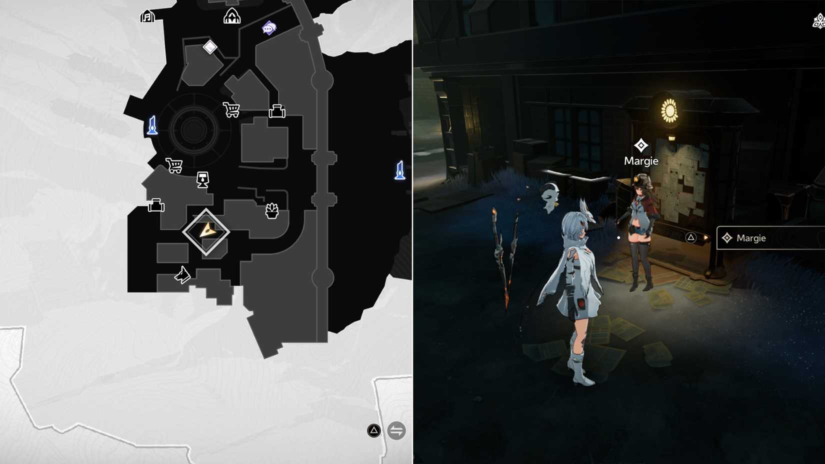 margie location in dna duet night abyss