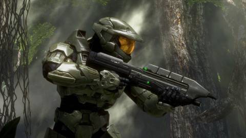 Master Chief in Halo 1 version of the Master Chief Collection.