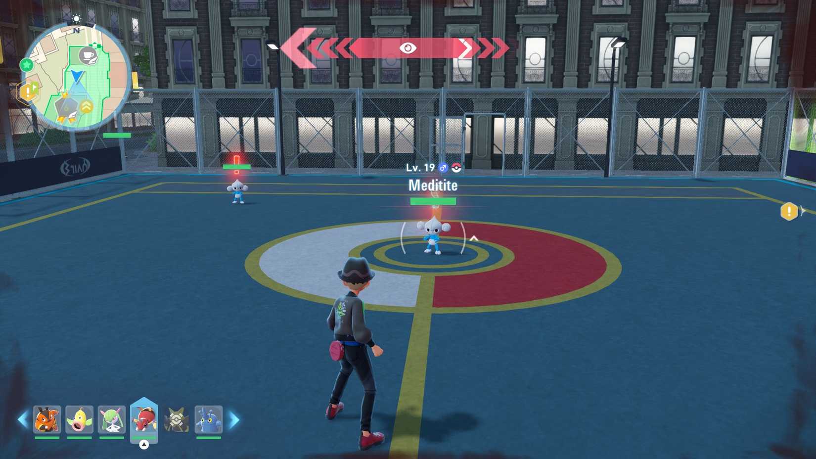 Meditite Location in wild zone 6 in pokemon legends za