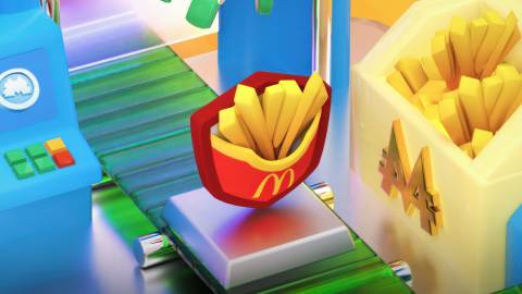 Monopoly GO McDonald's Fry Shield skin