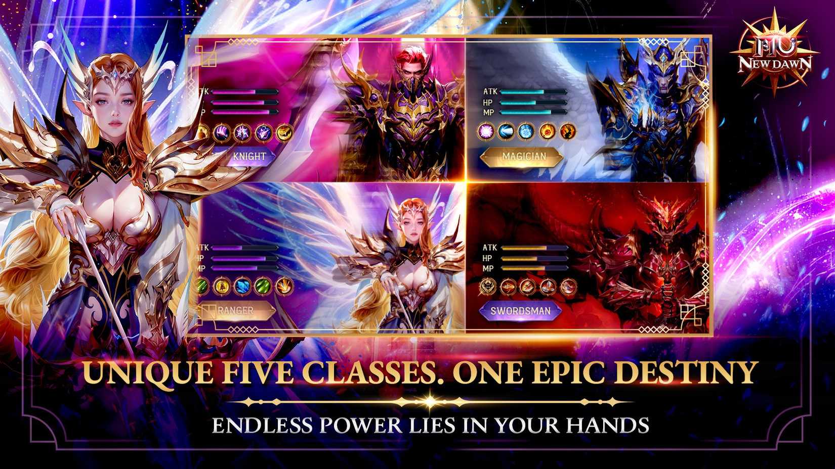 Mu New Dawn characters