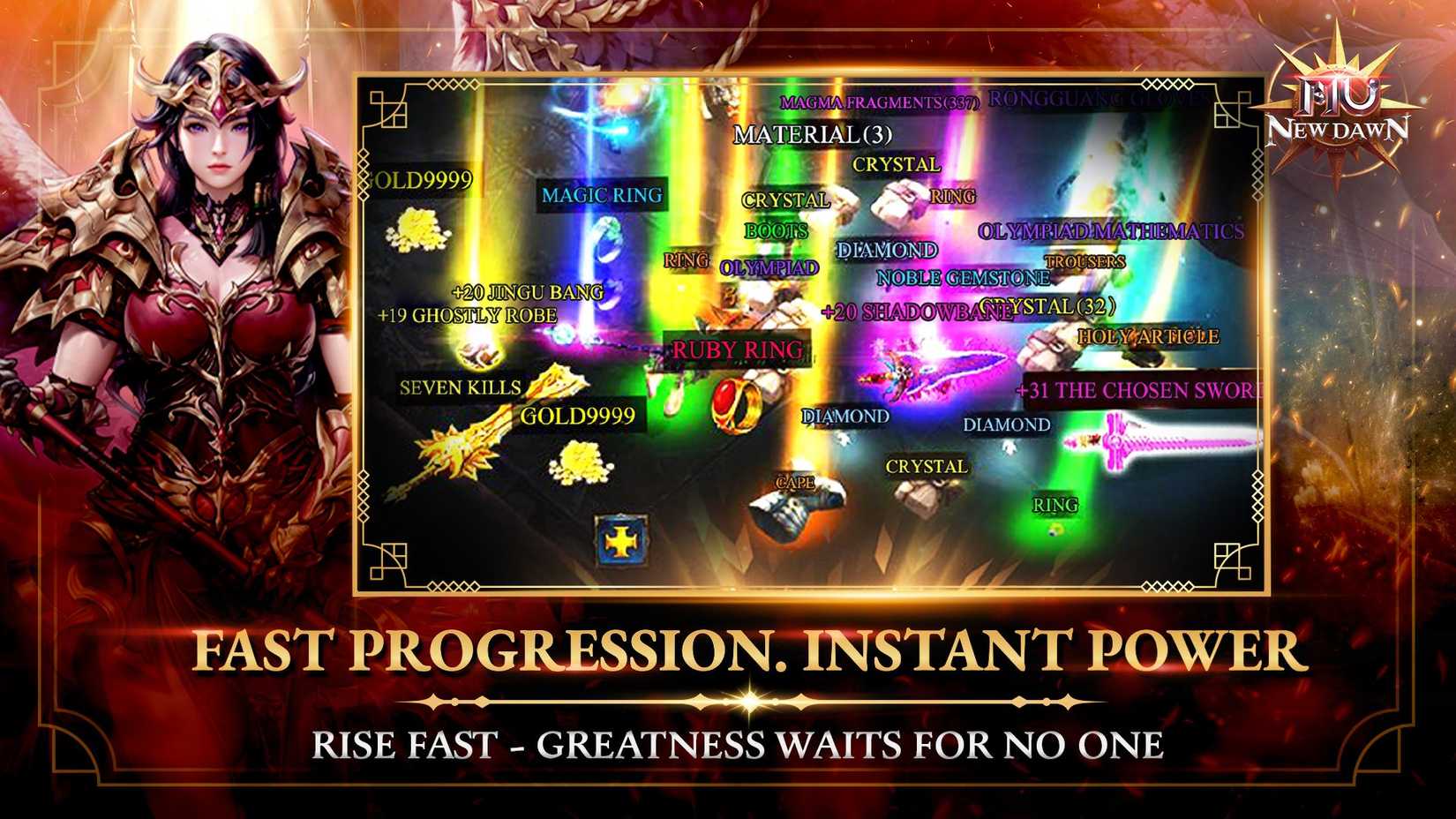 Mu New Dawn character