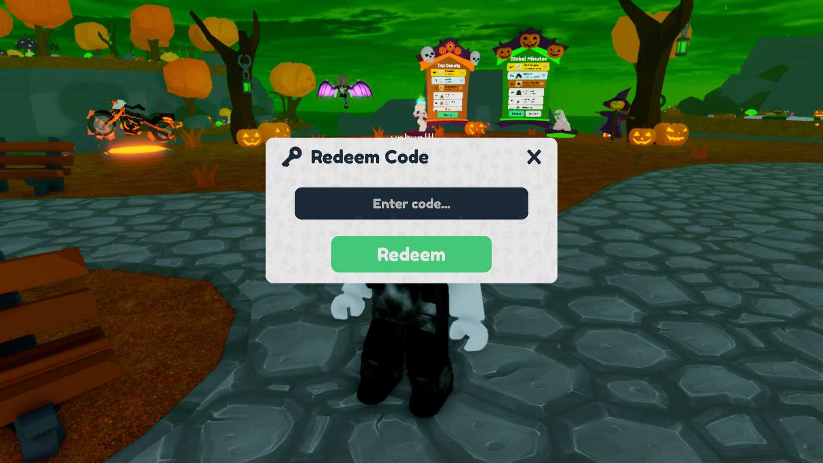 MushYO the codes tab