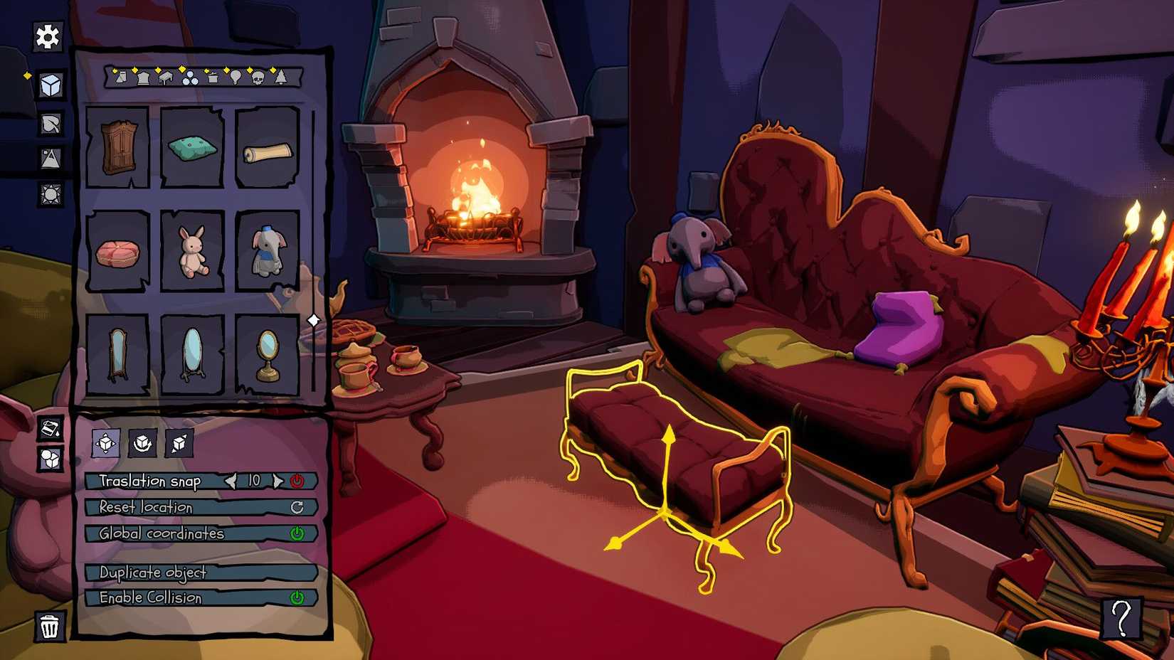 My Eerie Lair Gameplay Screenshot