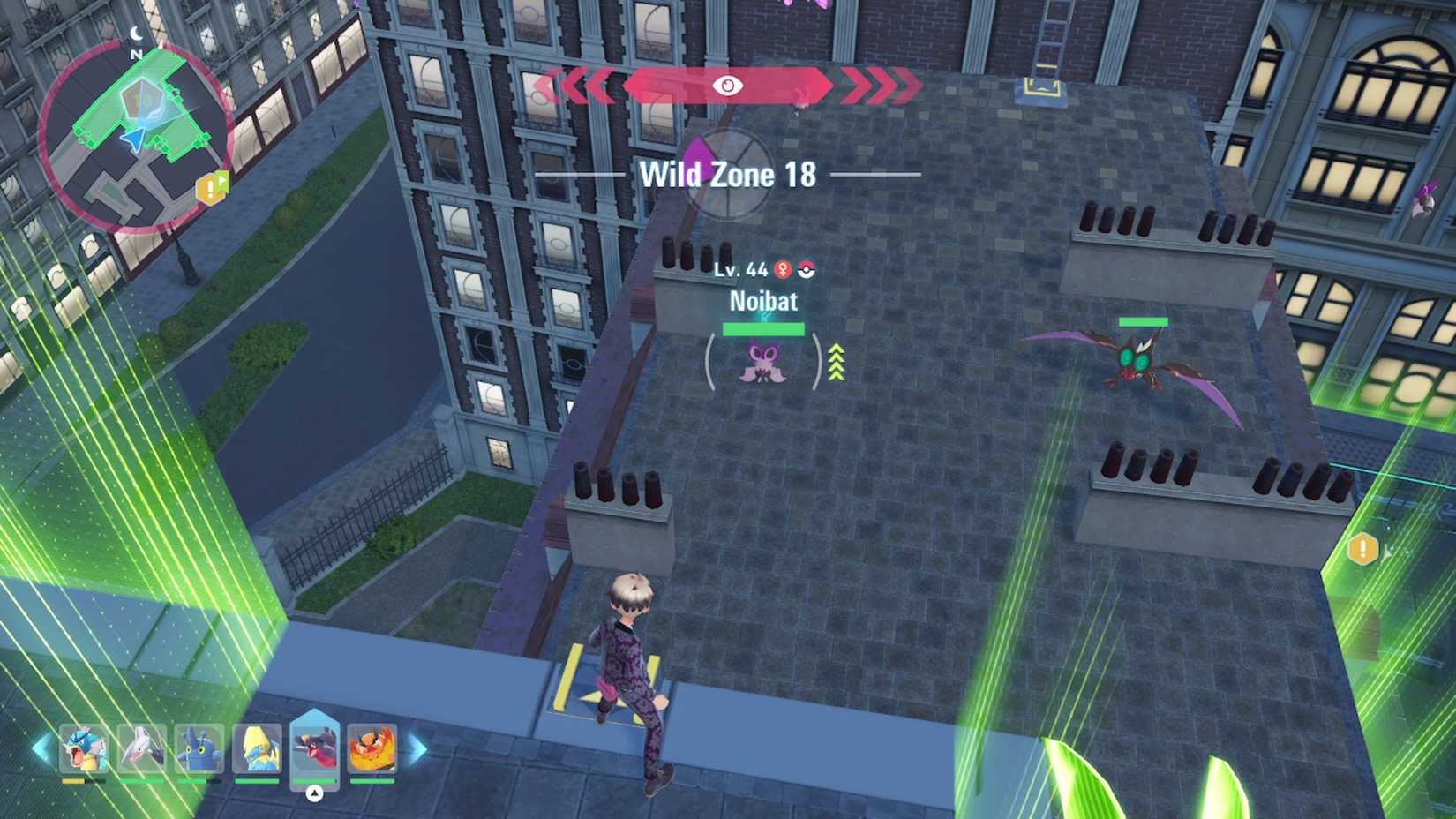 noibat in wild zone 18 in pokemon legends za