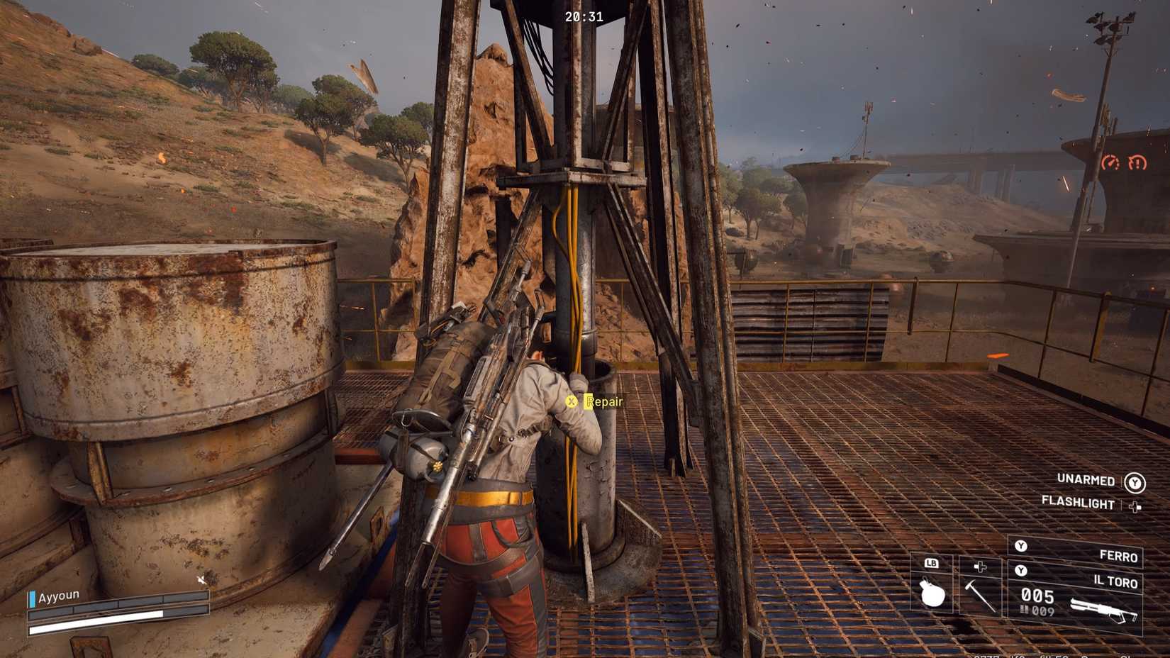 Off the Radar Field Depot Repairing Antenna ARC Raiders