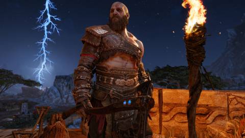 Official in-game screenshot of Kratos - God Of War Ragnarok