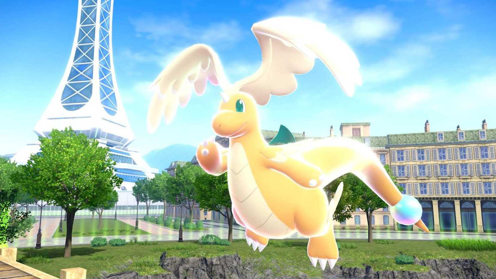 Official in-game screenshot of Mega Dragonite - Pokemon Legends Z-A