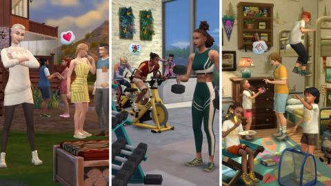 Official screenshot of the Adventure Awaits expansion pack - The Sims 4