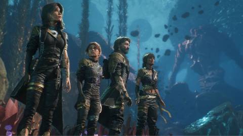 Official screenshot of the game's main party - Clair Obscur Expedition 33