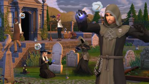 Official screenshot of the Life & Death expansion pack - The Sims 4