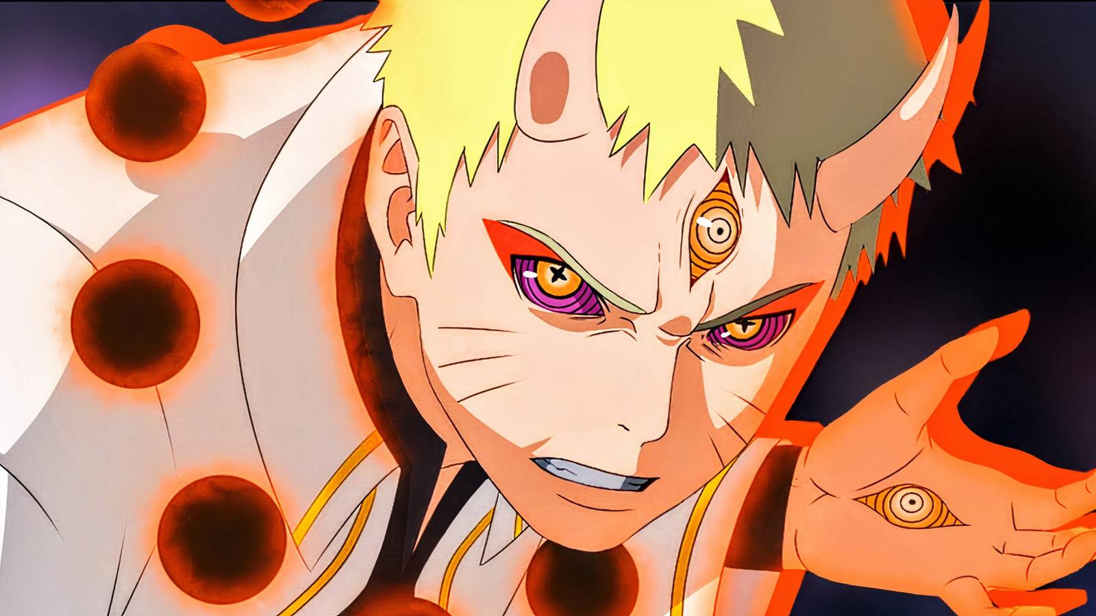 One Piece Naruto Six Paths power