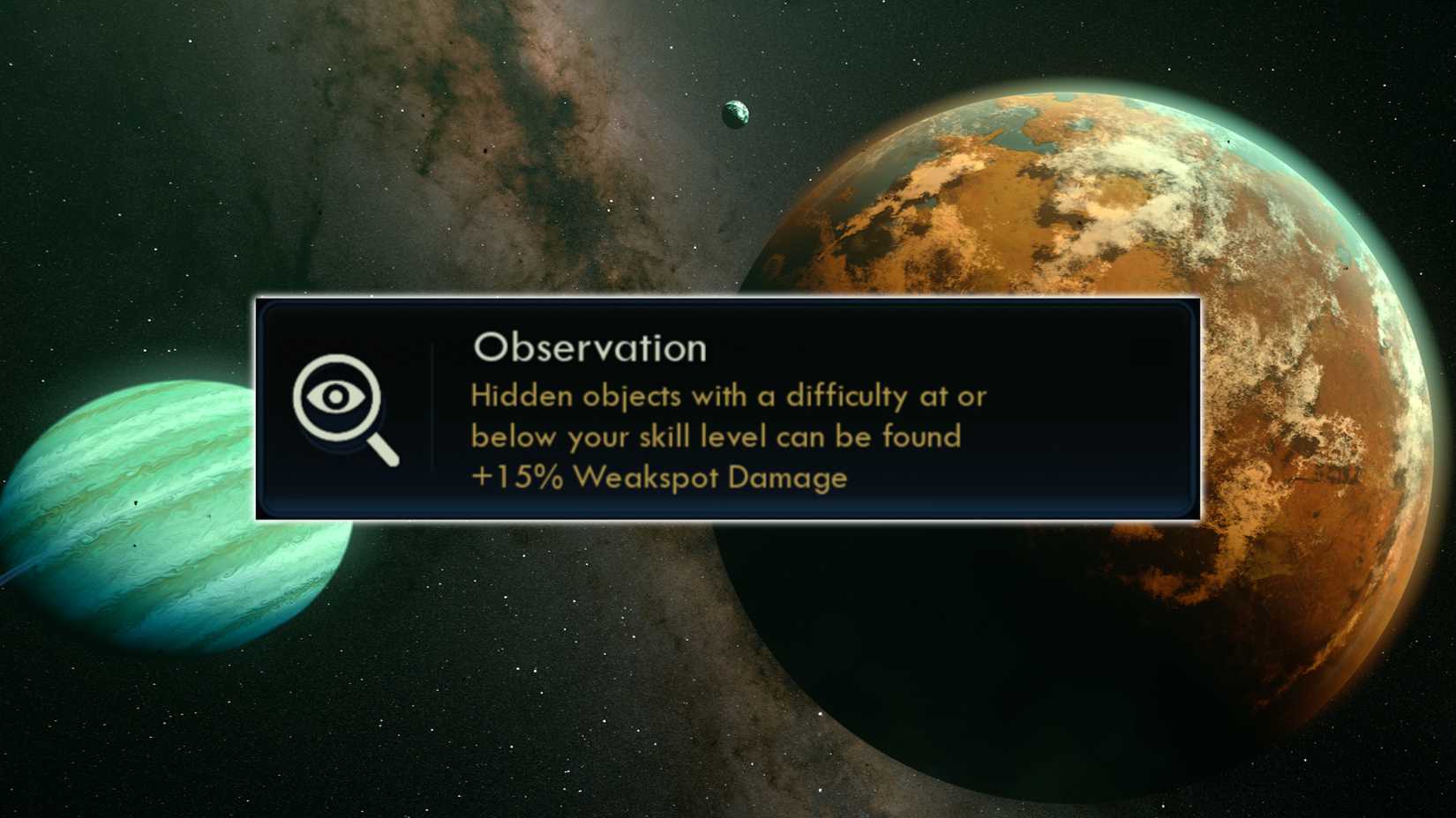 Outer Worlds 2 Best Skills Observation Skill