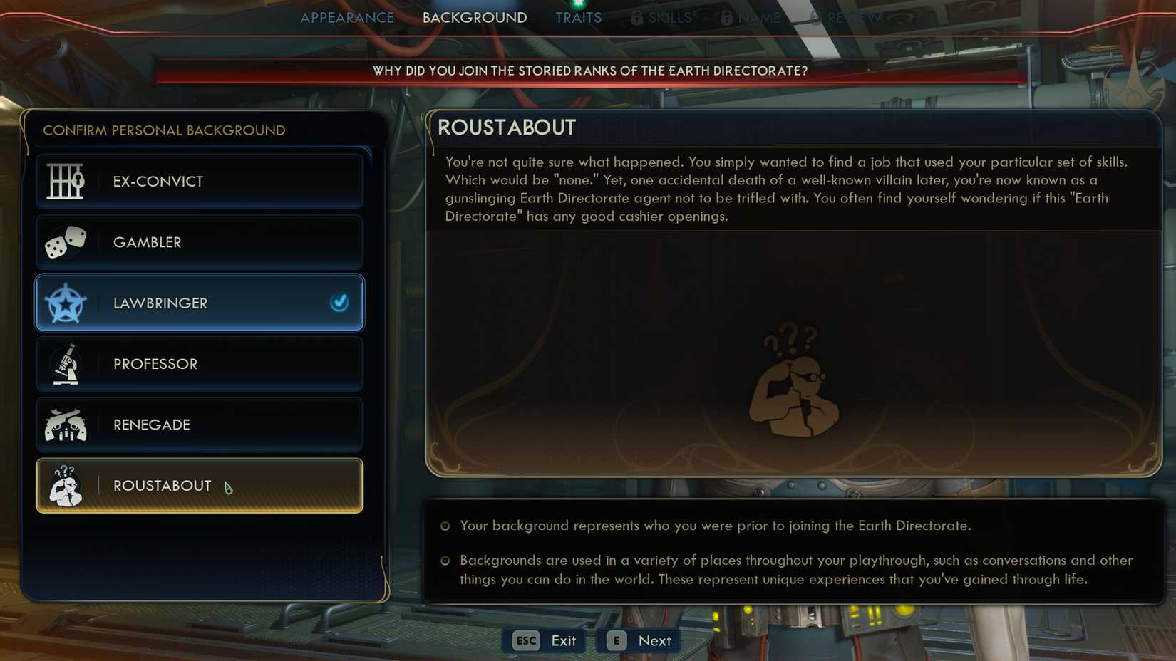 Outer Worlds 2 Best Starting Builds Berserker Roustabout Background