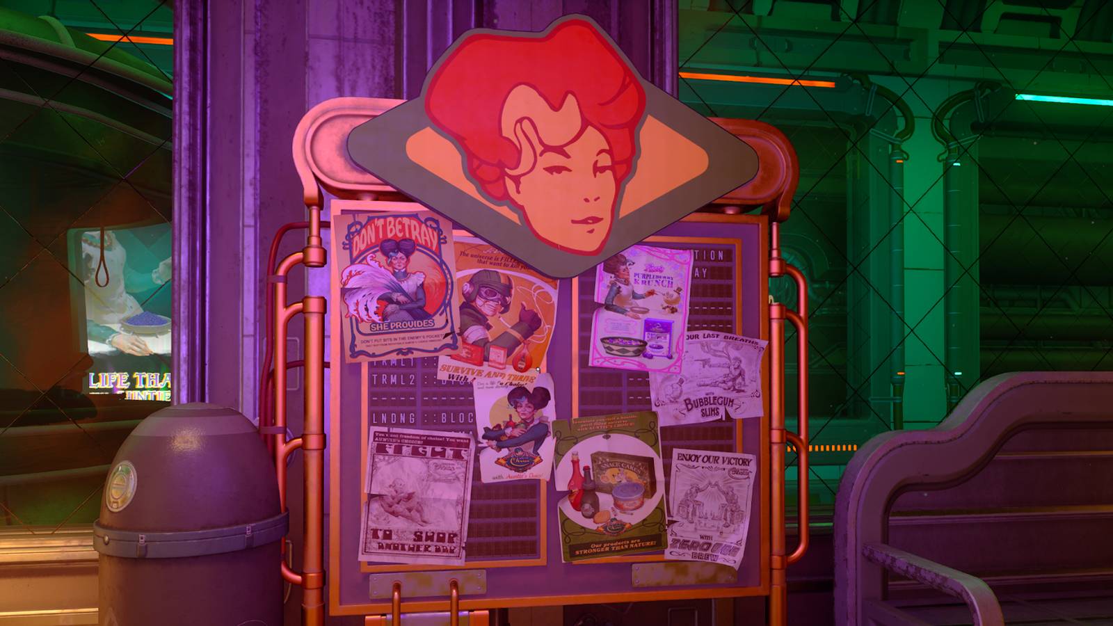 Outer Worlds 2 Best Traits Aunties Choice Ad Board