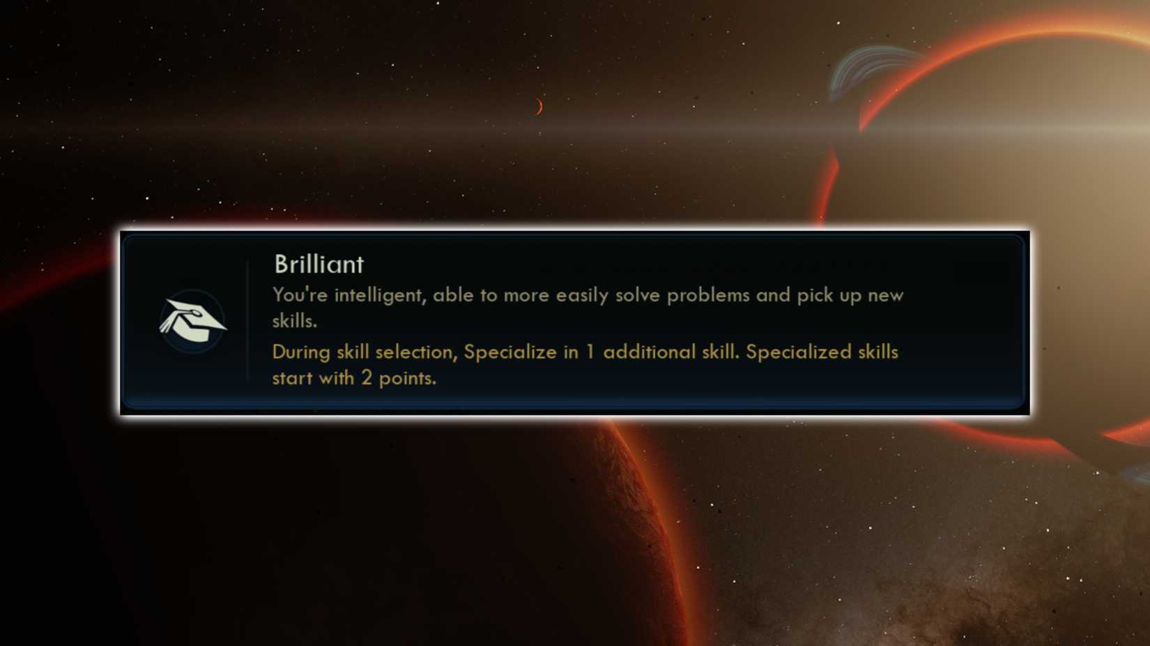 Outer Worlds 2 Best Traits Brilliant Trait