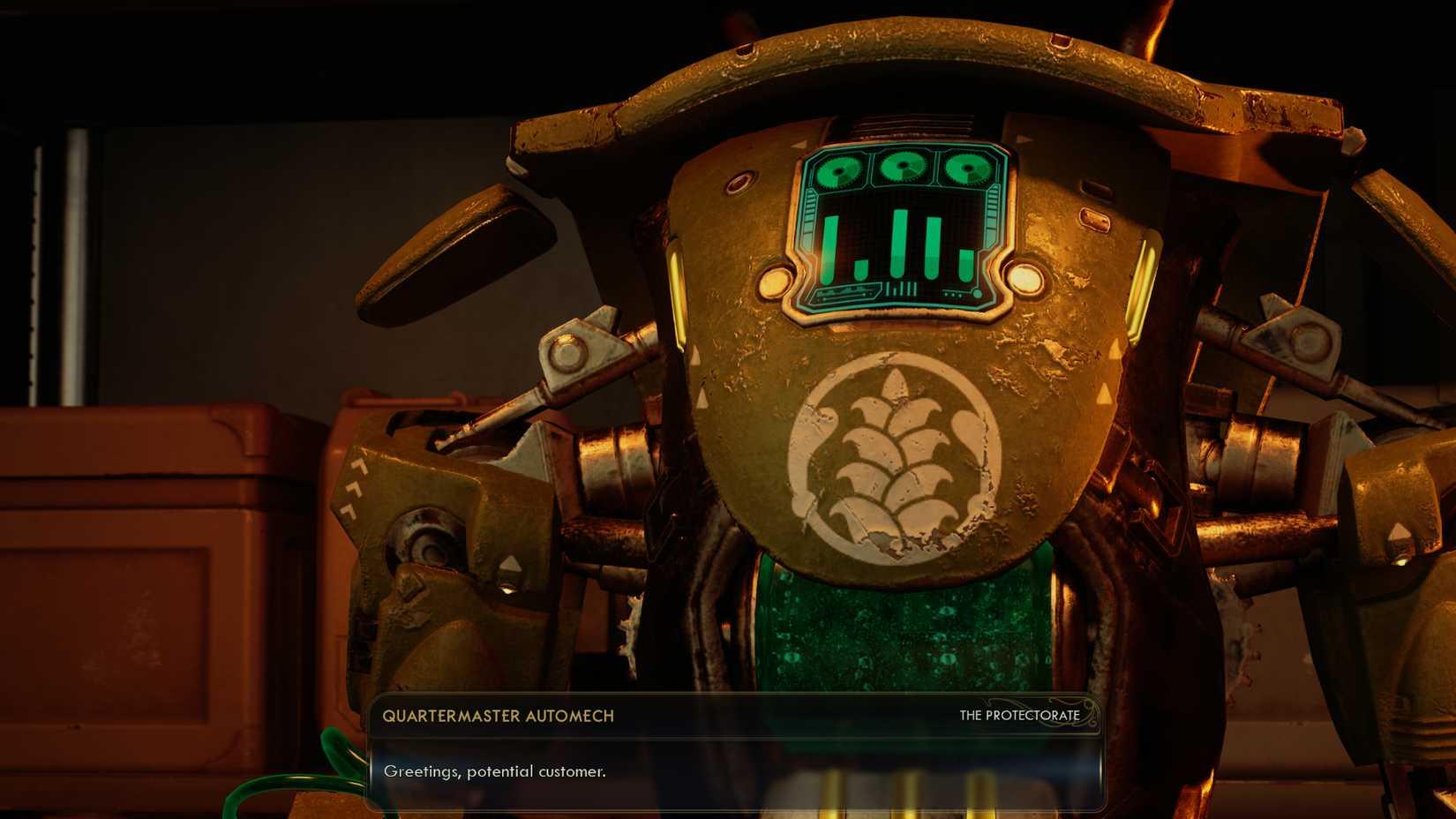 Outer Worlds 2 Get Pets Quartermaster Automech