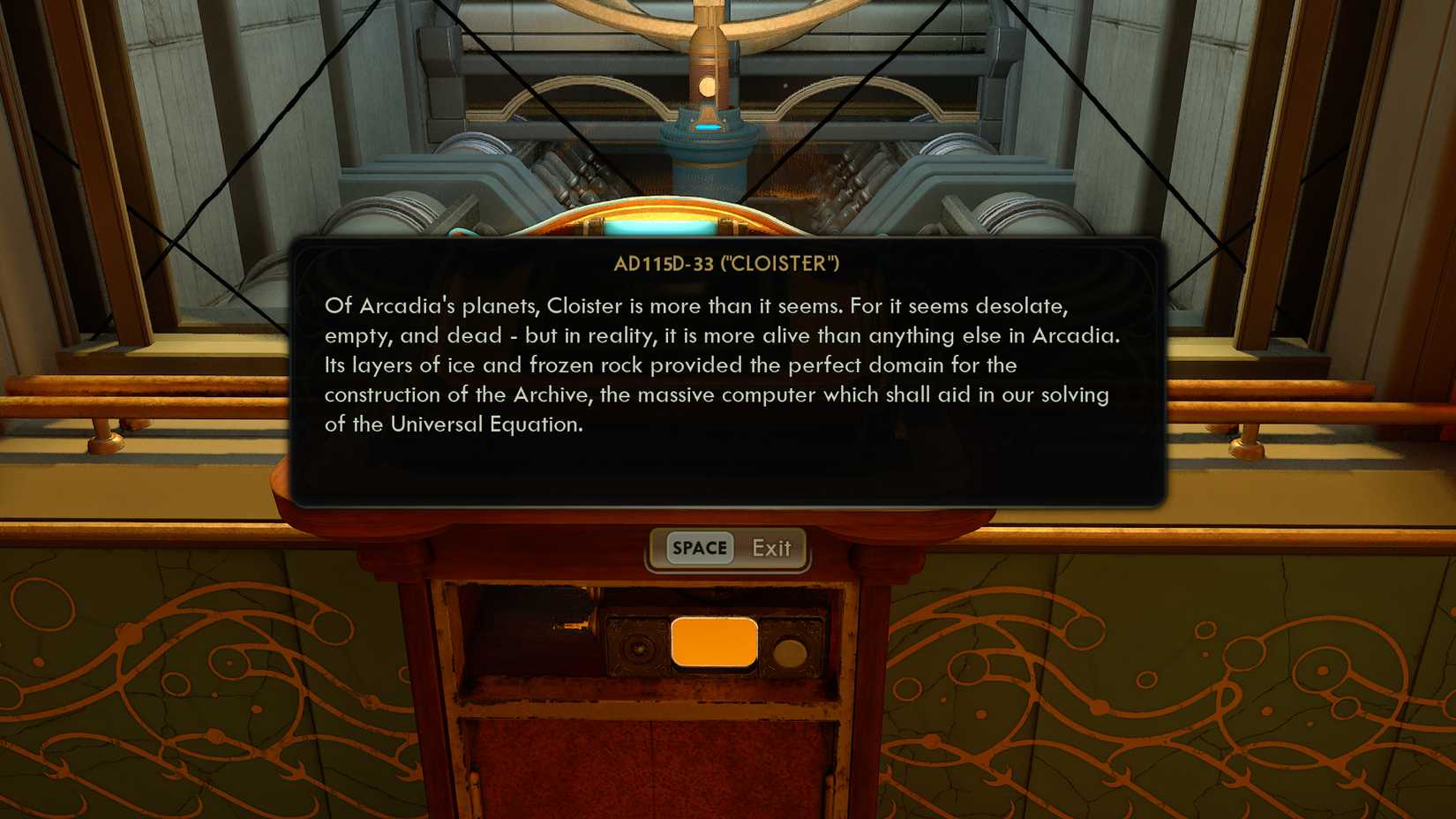 Outer Worlds 2 Order Initiate Scavenger Hunt Solution Code Museum