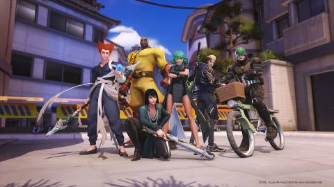 overwatch 2 one punch man collab rerun garou wuyang hellish blizzard ashe saitama doomfist terrible tornado kiriko genos genji mumen rider soldier 76