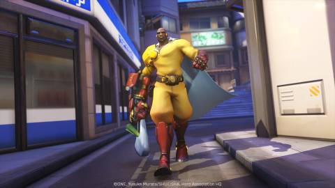 overwatch 2 one punch man collab rerun saitama doomfist