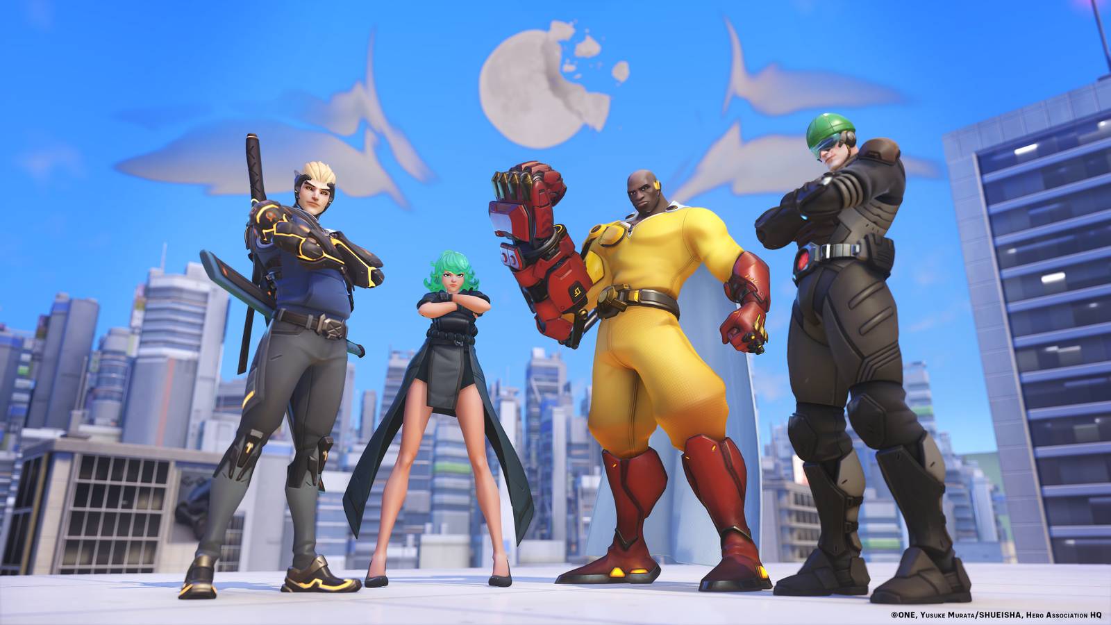 overwatch 2 one punch man new skins