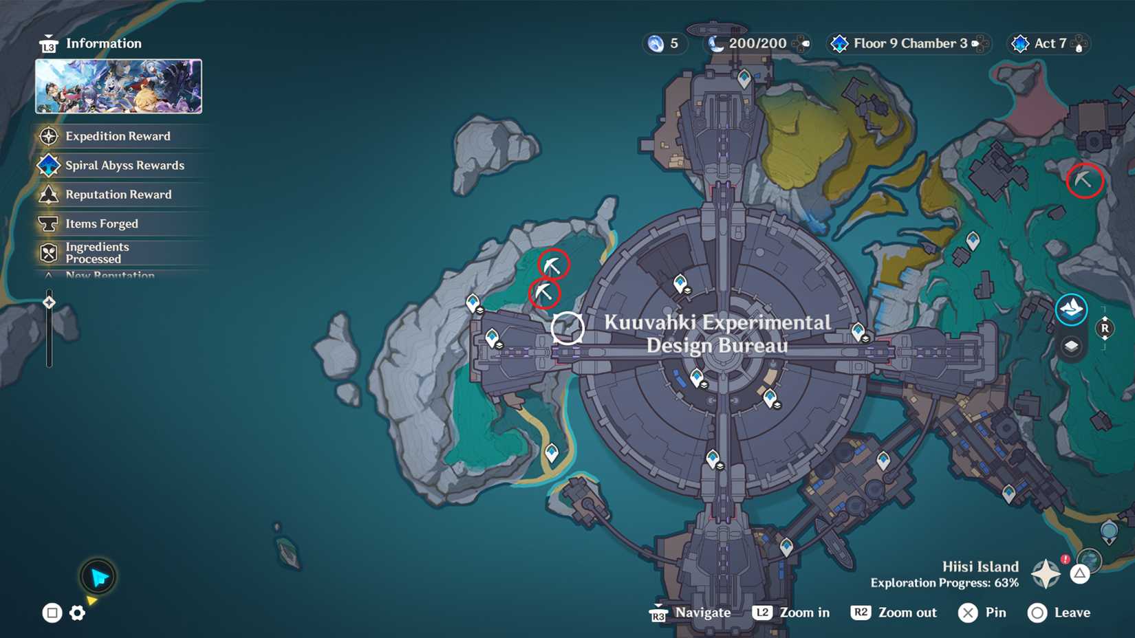 Paha Isle Rainbowdrop Crystal location in genshin impact