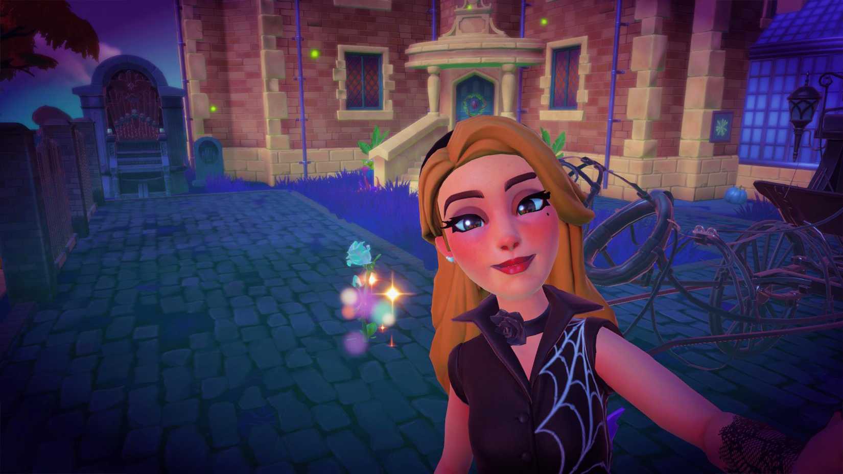 pale bloom haunted white flower location in ddv disney dreamlight valley