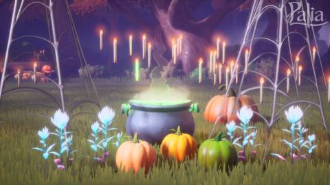 palia update fall fantasy spiritfest spectacle decorative pumpkins and flowers