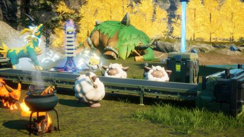 Palworld Fan Constructs Massive Spiral Tower