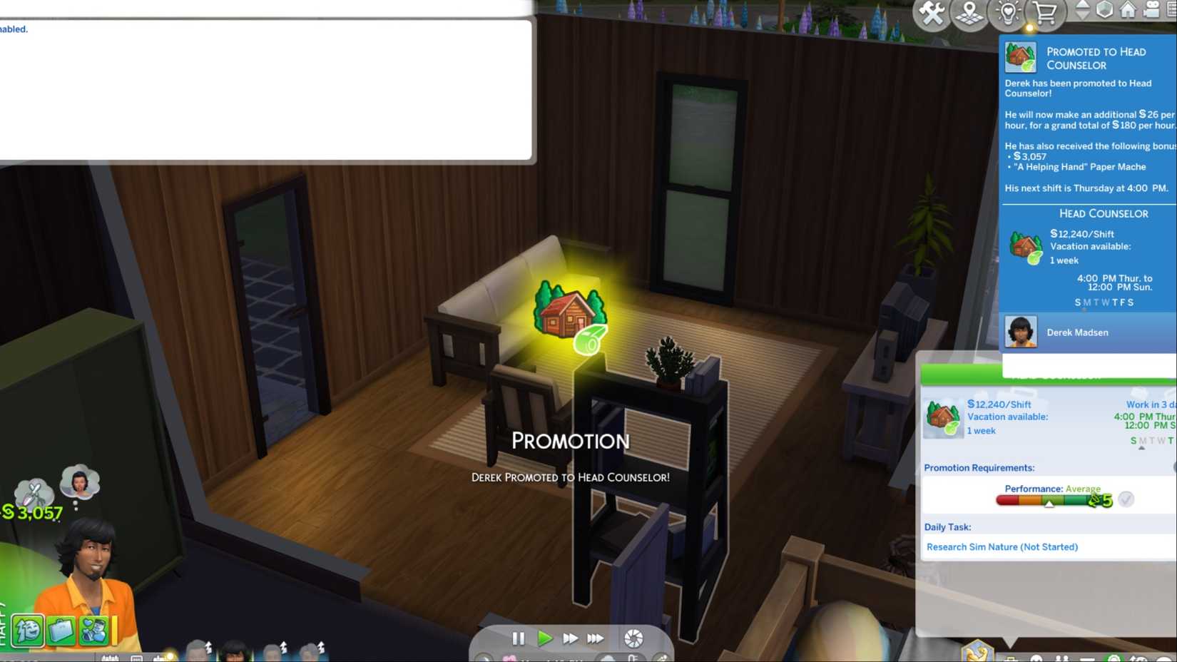 park worker career cheat the sims 4