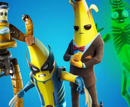 peely skins fortnite