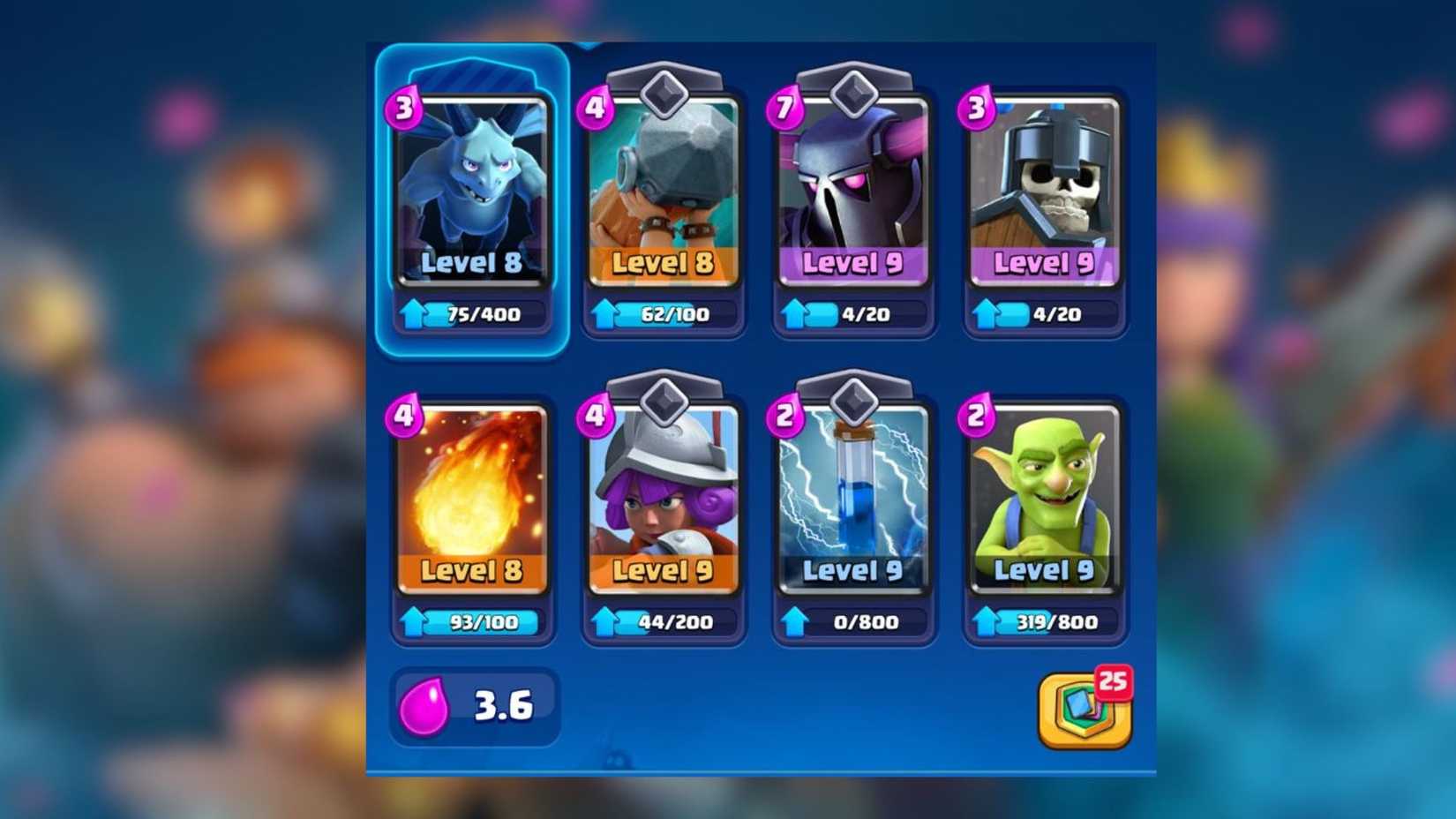 pekka battle ram arena 6 deck clash royale