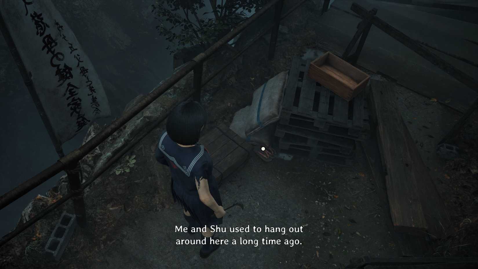 Picking Up Broken Geta Sandals Silent Hill f