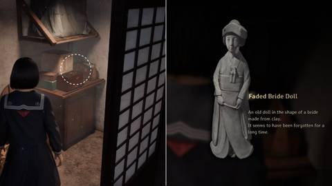 Picking Up First Offering for Jizo Faded Bride Doll Silent Hill f