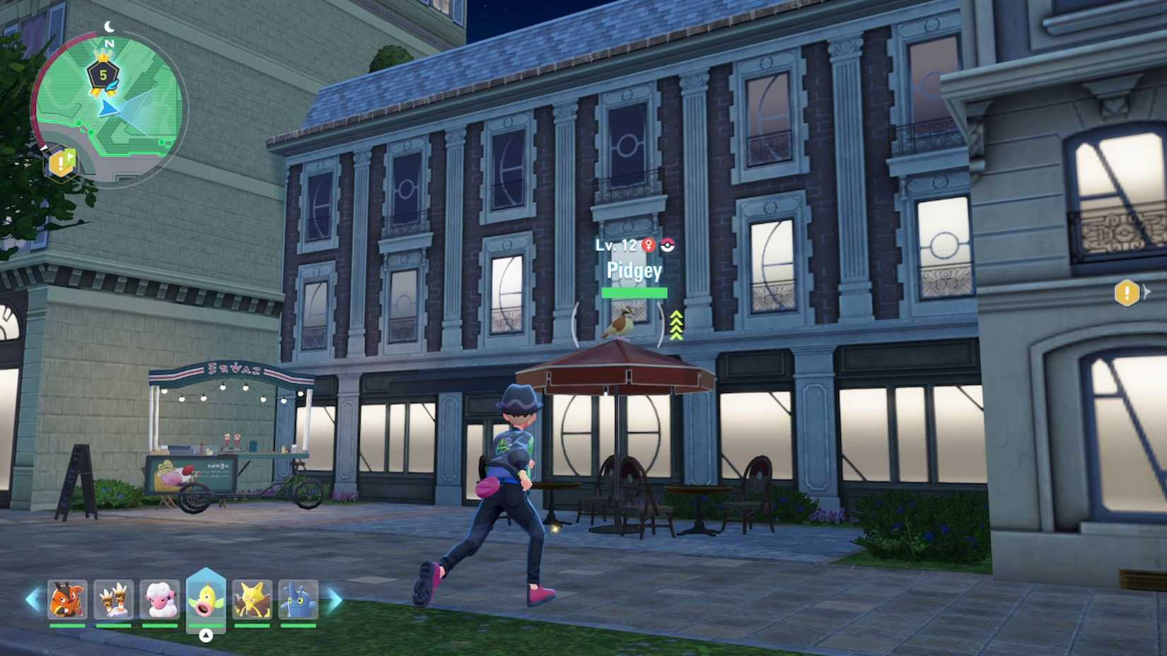 pidgey location in wild zone 5 in pokemon legends za