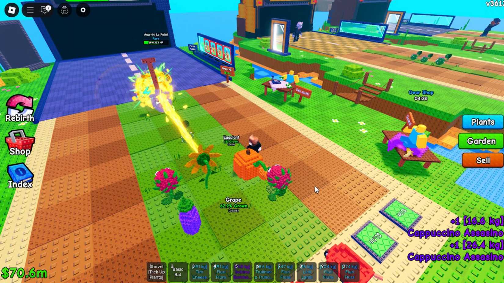 Plants vs Brainrots player