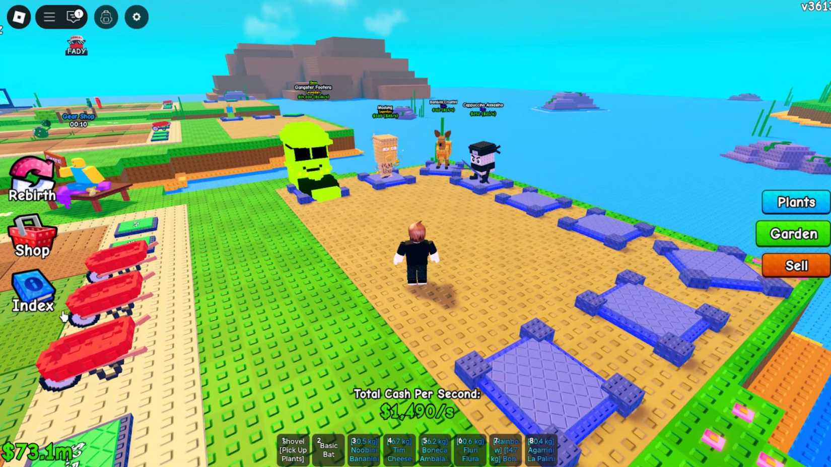 Plants vs Brainrots player