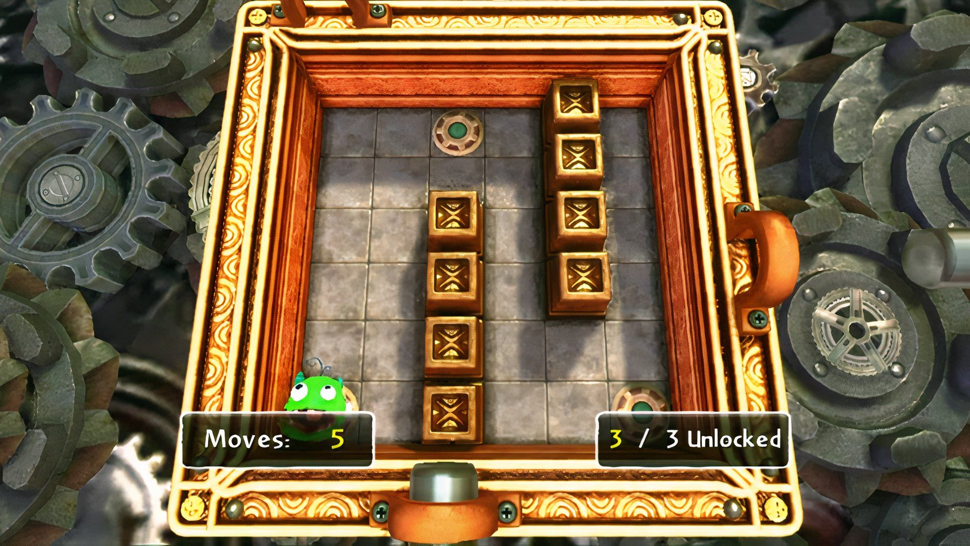 Playing a mini-game in Skylanders Spyro's Adventure