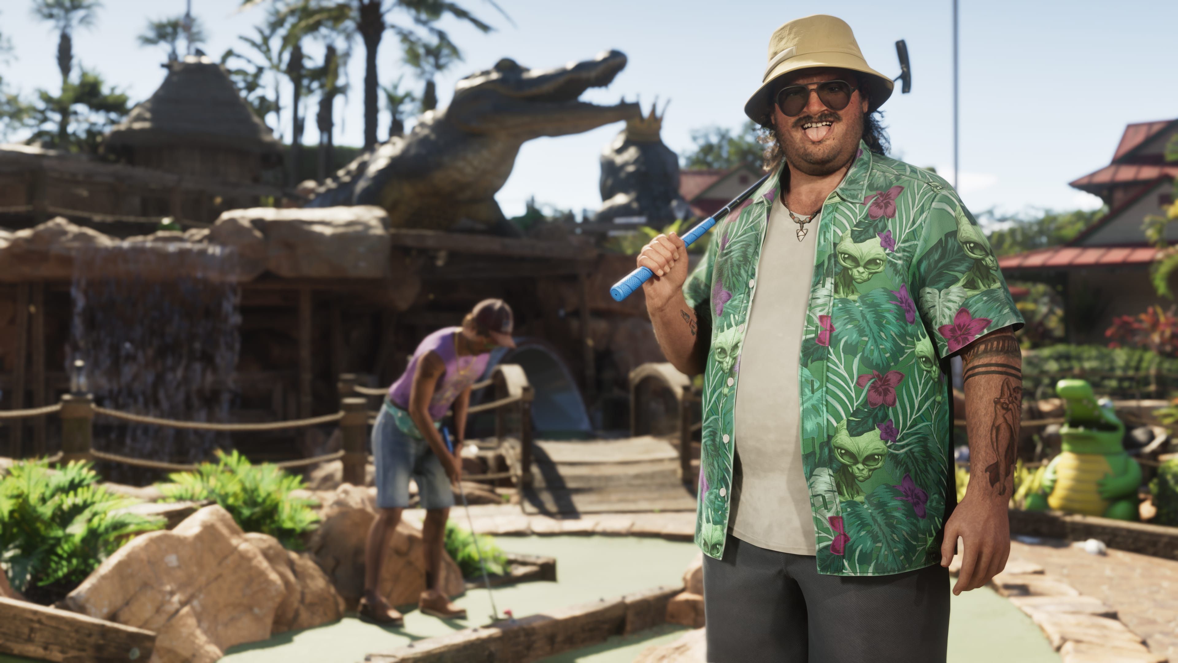 Playing mini-golf in Grand Theft Auto 6