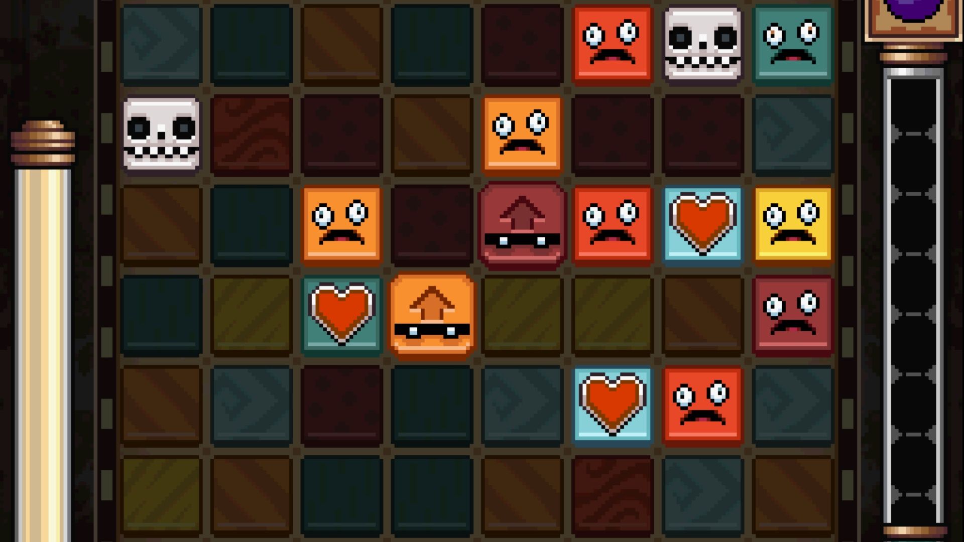 Playing with the tile puzzles in Henry Hatsworth In The Puzzling Adventure