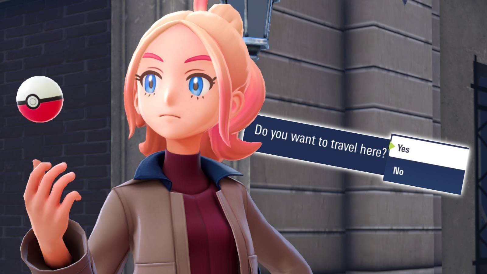 Pokemon Legends Z-A Fast Travel System Taunie