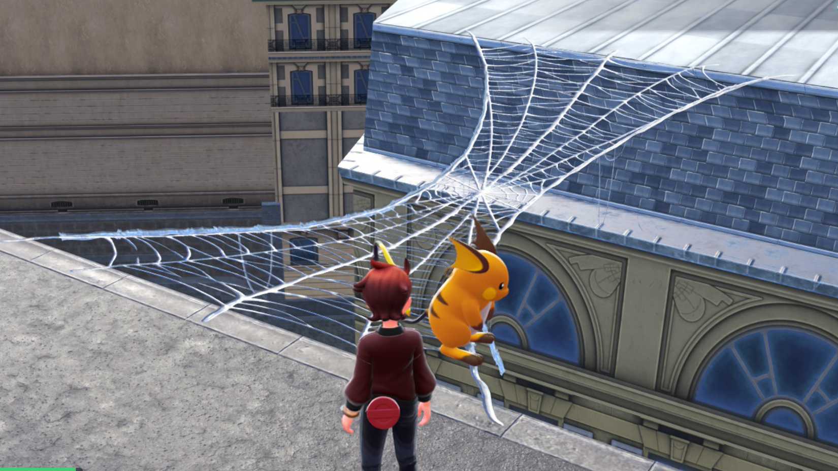 Pokemon Legends Z A ZA Webs Cocoons Web Bridge Raichu