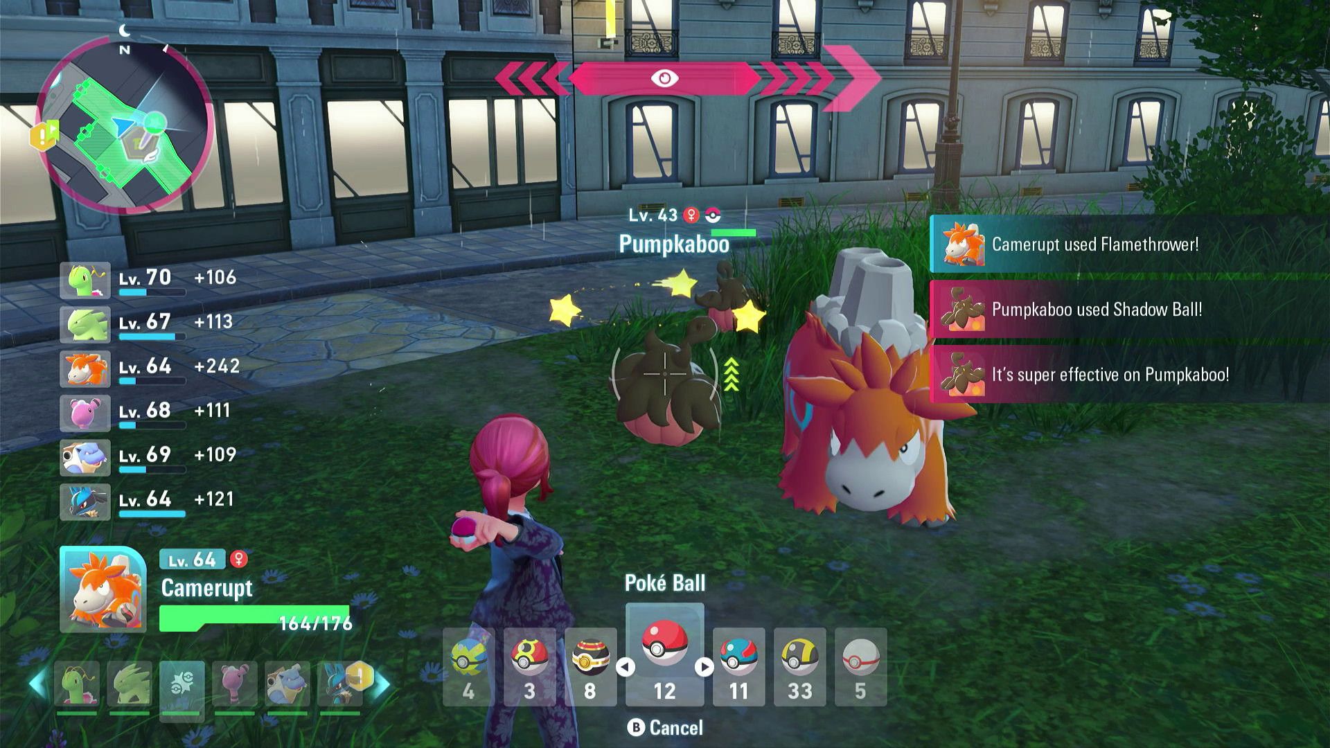 pokemon legends za jumbo variety pumpkaboo location