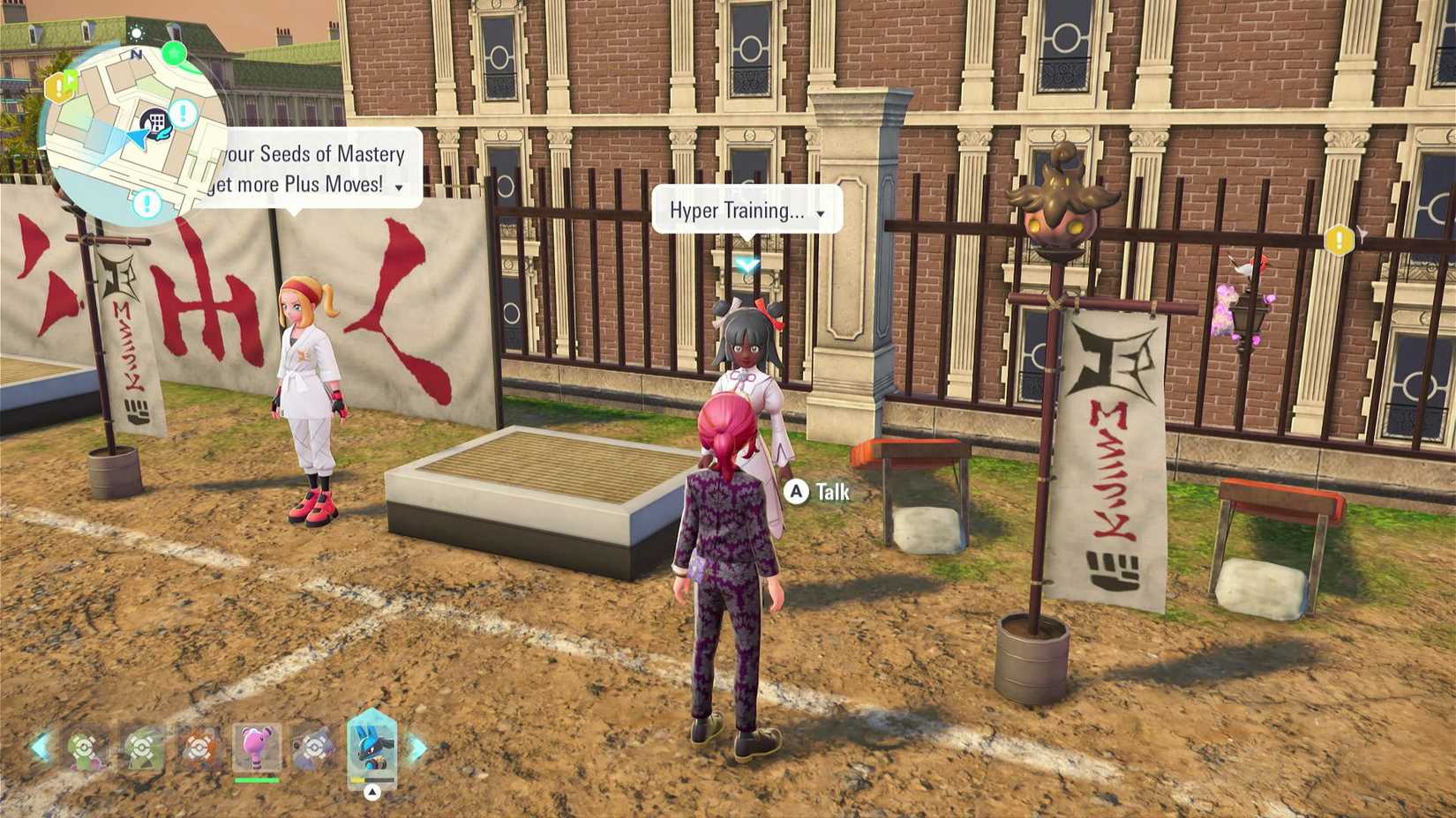 pokemon legends za hyper training