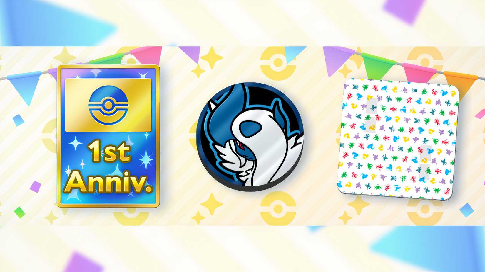 special mission rewards for pokemon tcg pocket's first anniversary celebration event.
